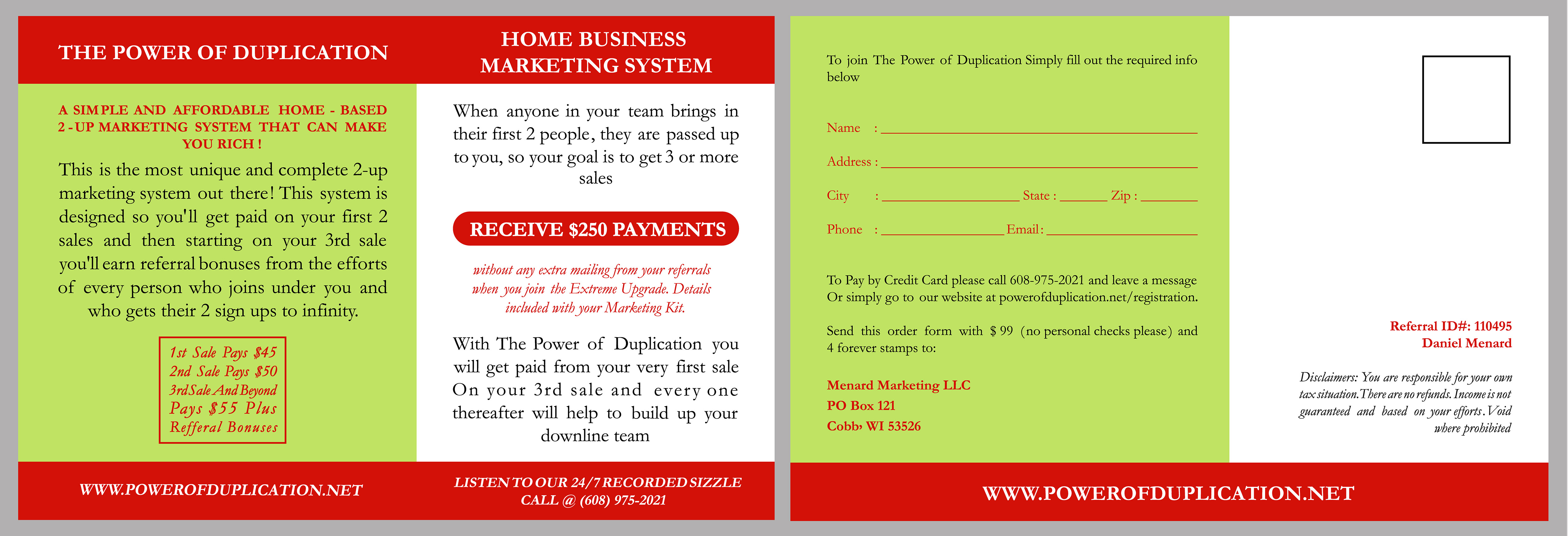Postcard Design by Putra Makarin for Menard Marketing LLC | Design #26058619