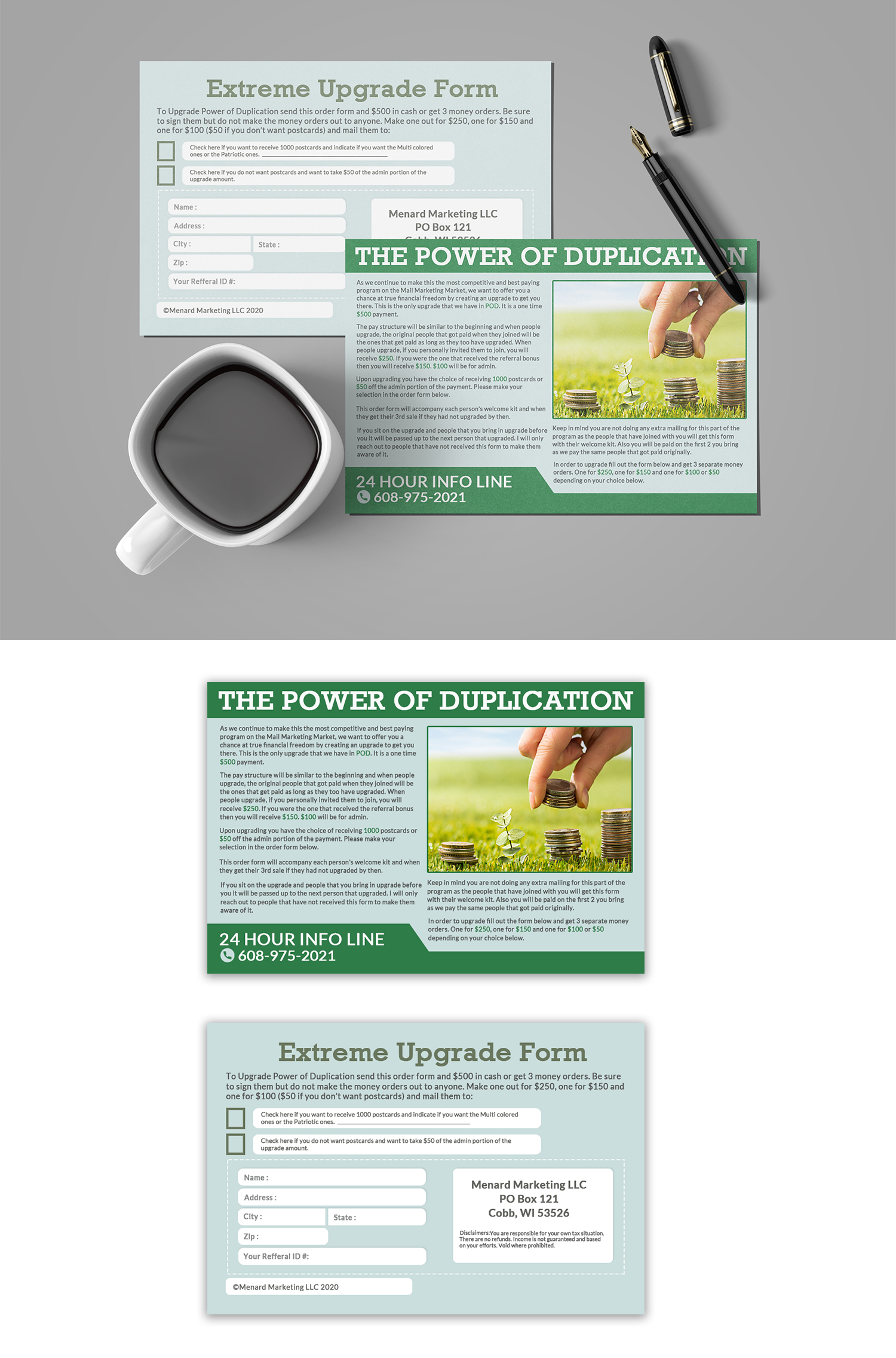 Postcard Design by debdesign for Menard Marketing LLC | Design #26053117