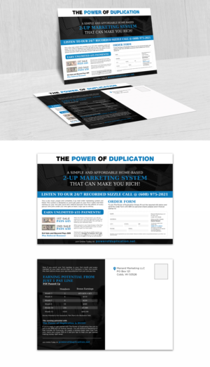 Postkarten-Design von debdesign für Menard Marketing LLC | Design: #26070556