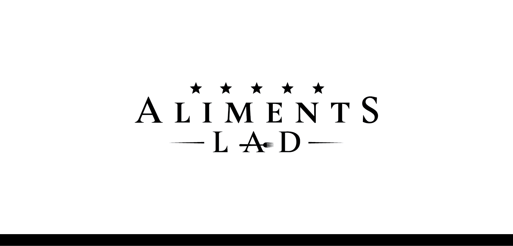 Diseño de Logo por Knockout para Aliments LAD | Diseño #26017677