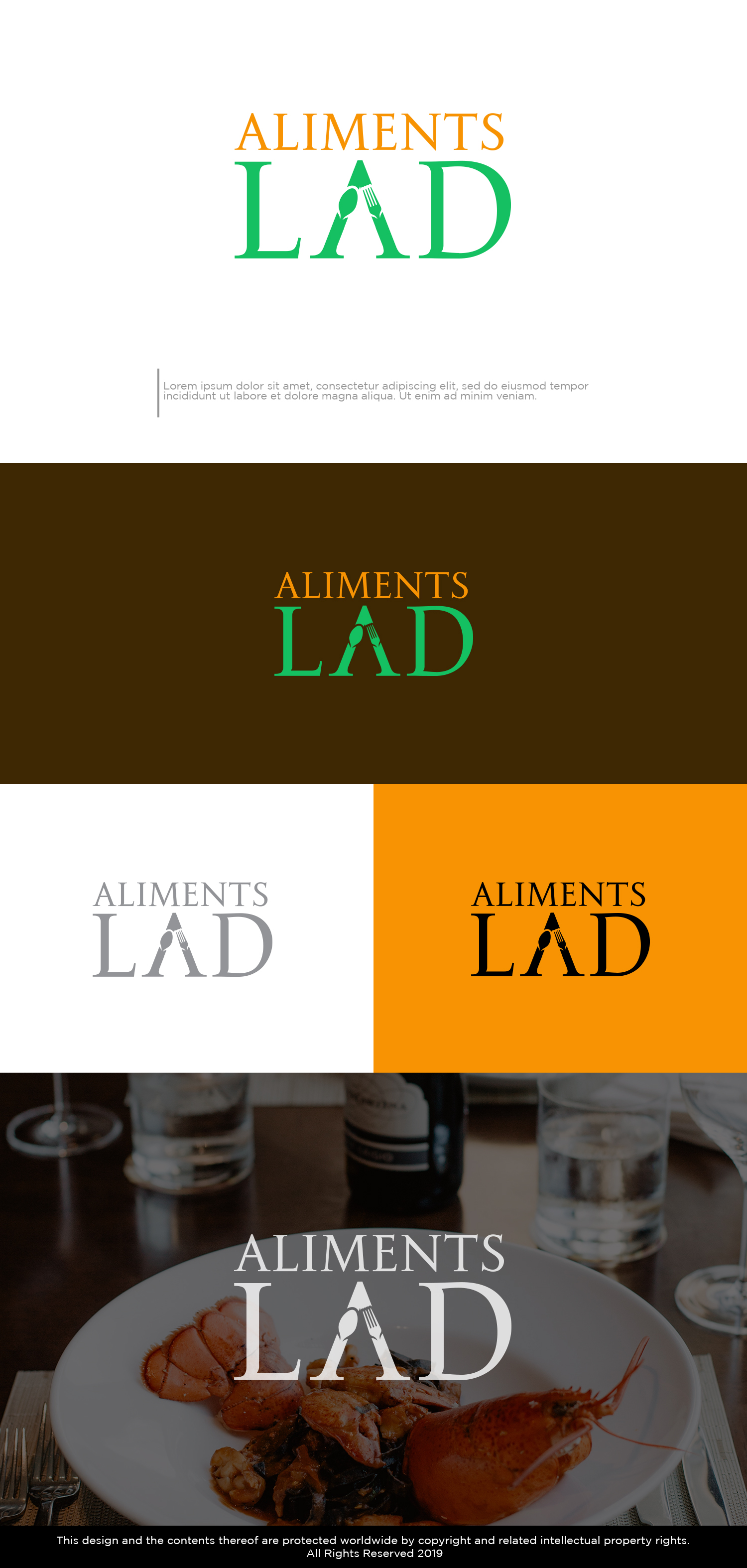 Design de Logo par Kim Ji pour Aliments LAD | Design #26016691