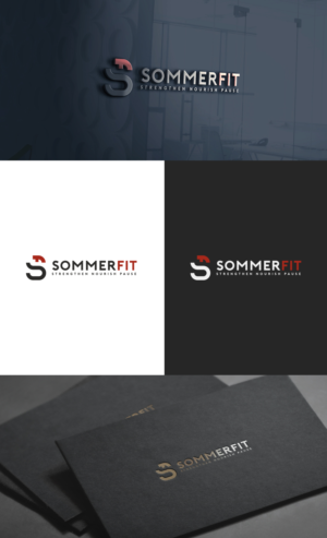 SOMMERFIT   Strengthen Nourish Pause | Logo Design by GLDesigns