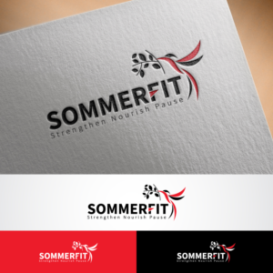 SOMMERFIT   Strengthen Nourish Pause | Logo Design by UMBRA Designs