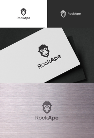 RockApe | Logo Design by Paperfox Designs