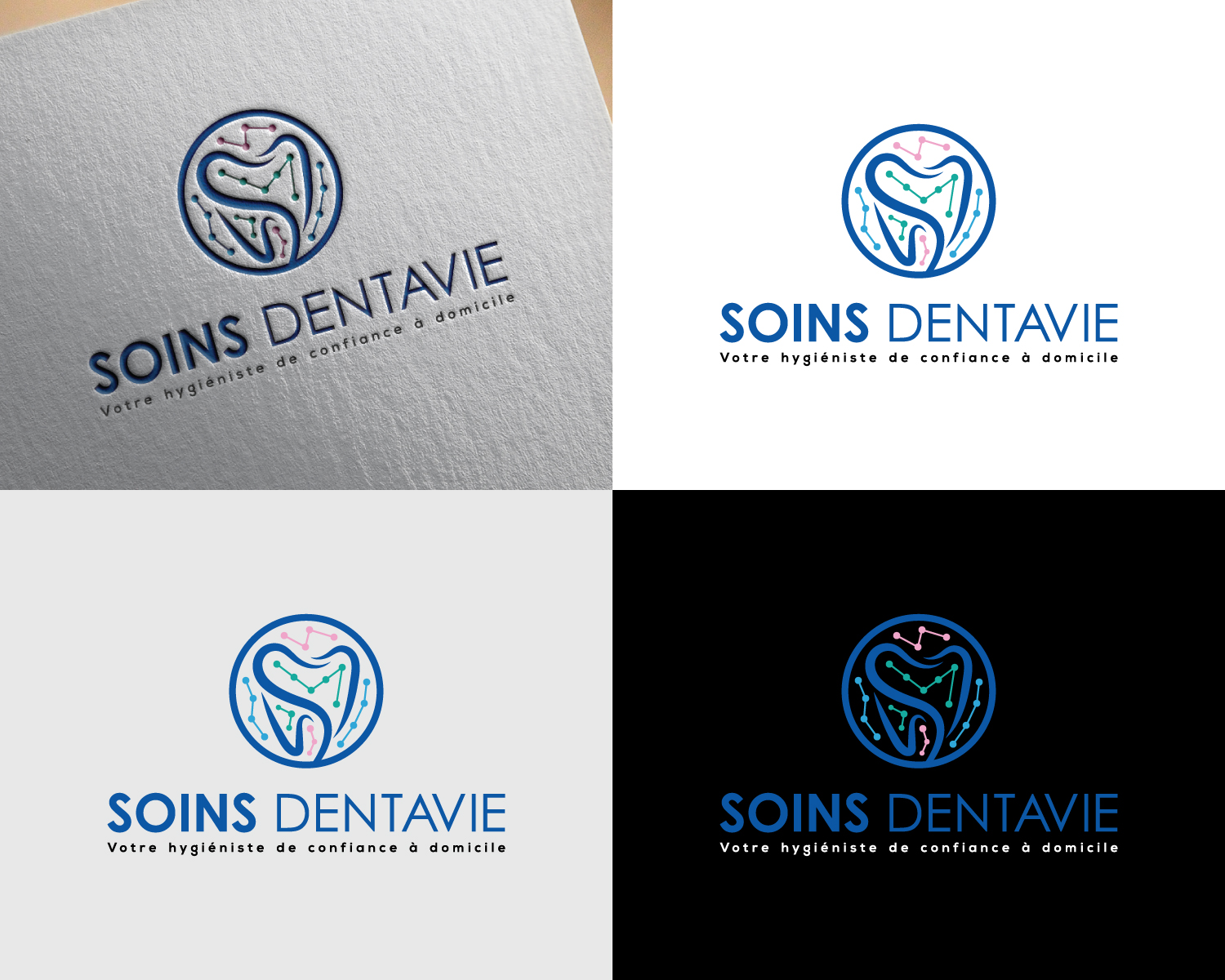 Logo Design by MAWBM for Soins Dentavie | Design #26043907