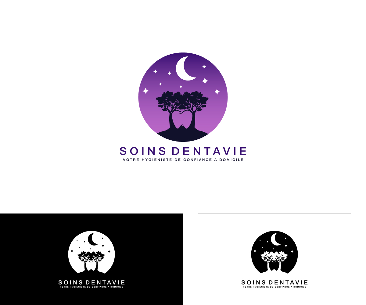 Logo Design by WahyuHMD for Soins Dentavie | Design #26018696
