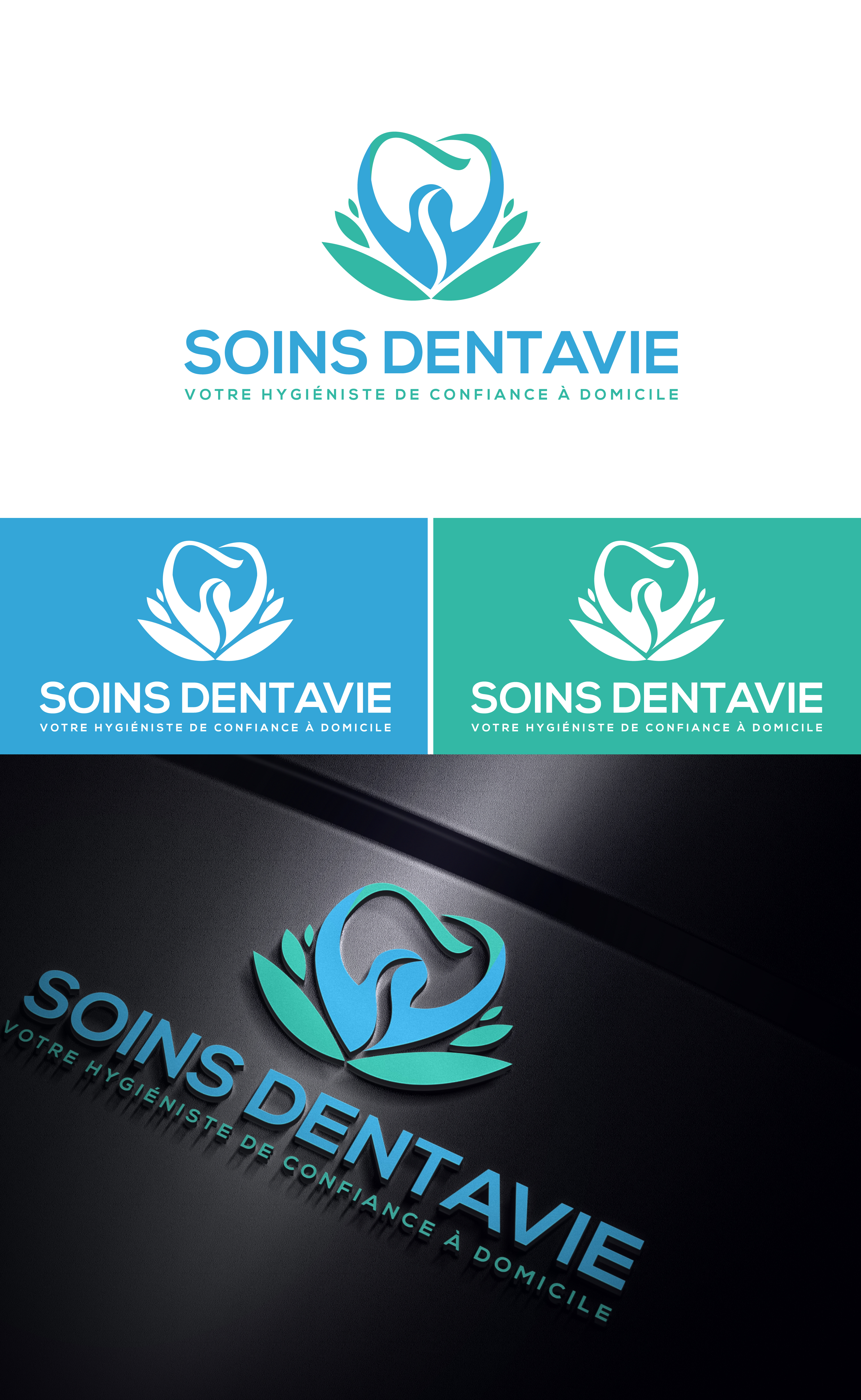 Logo-Design von Mongsh für Soins Dentavie | Design #26021477