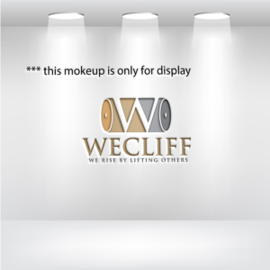 WeCliff means we rise by lifting others | Diseño de Logo por Ochieng