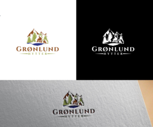 Grønlund Hytter | Logo Design by hjyoo