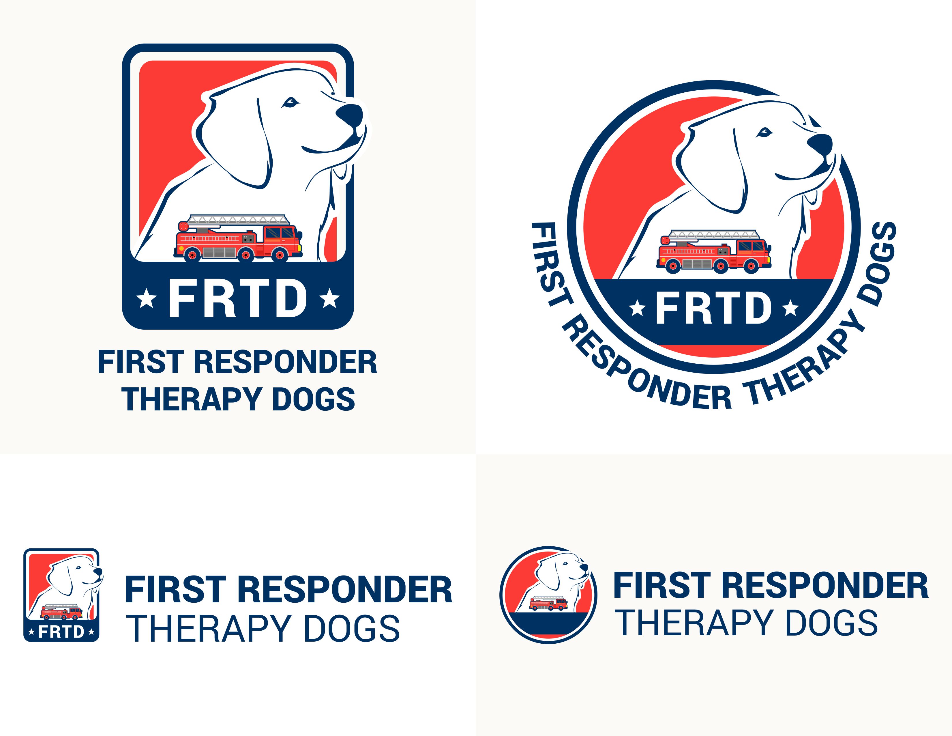 Logo Design by ammar_ed for First Responder Therapy Dogs | Design #26059357