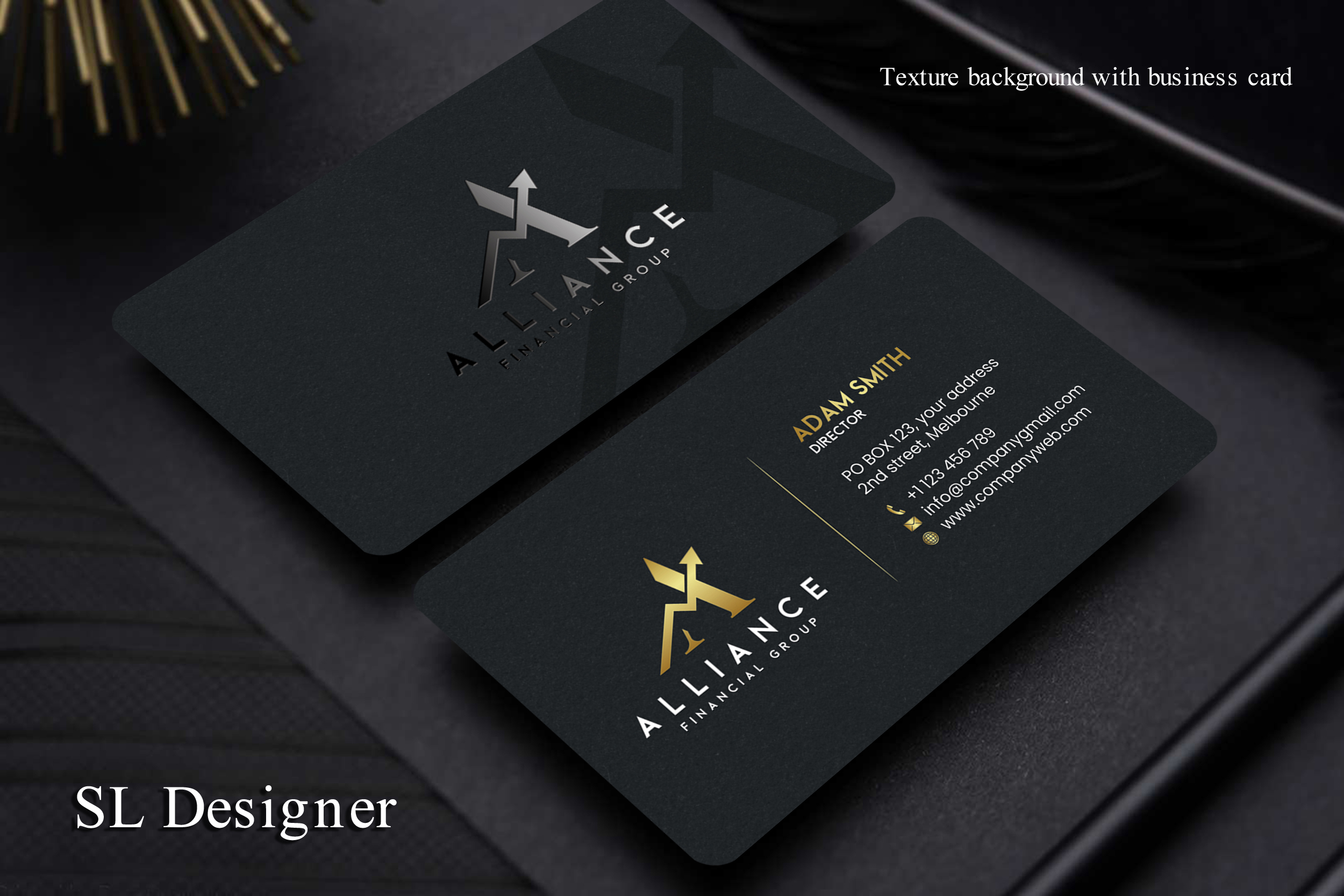 Visitenkarten-Design von SL Designer für Alliance Financial Group | Design #26020194