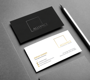 Business Card Design by R.design for Alliance Financial Group | Design: #26022672