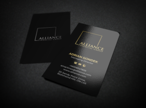 Business Card Design by R.design for Alliance Financial Group | Design: #26023288