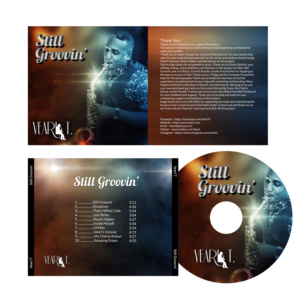 Smooth Jazz CD Design titled Still Groovin’ | CD-Cover-Design von Wally_F