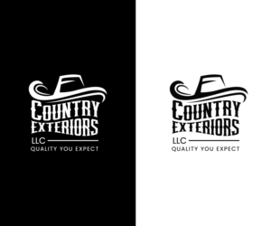 Country Exteriors LLC   Quality  You Expect | Logo Design by MaToTiPiLa