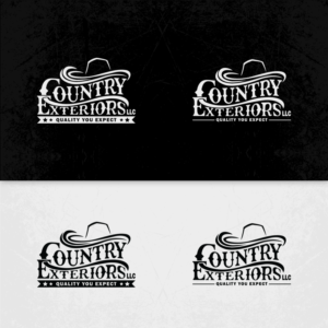 Logo Design by dk_Grafika for Country Exteriors LLC | Design: #26027519