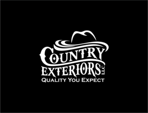 Country Exteriors LLC   Quality  You Expect | Logo Design by BNdesigner