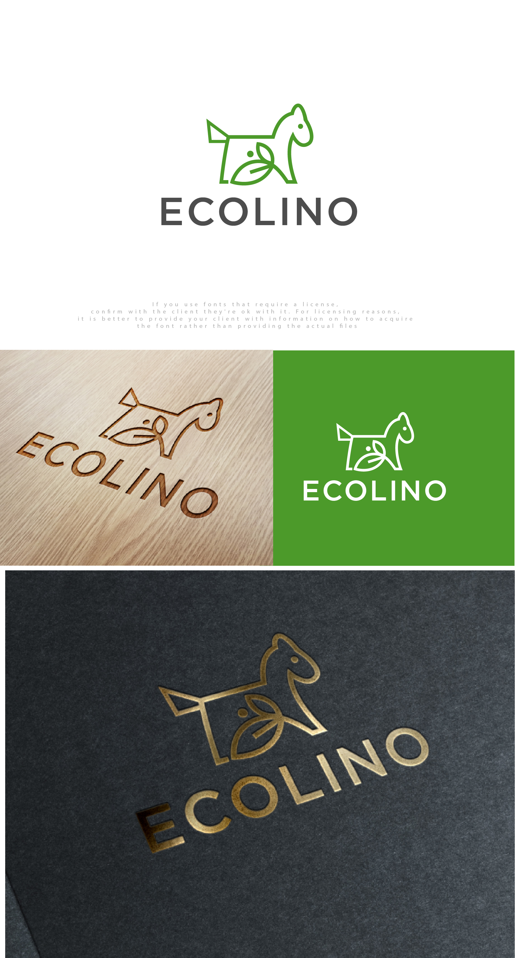 Logo Design by pinkeart for EcoLino UG | Design #26036807