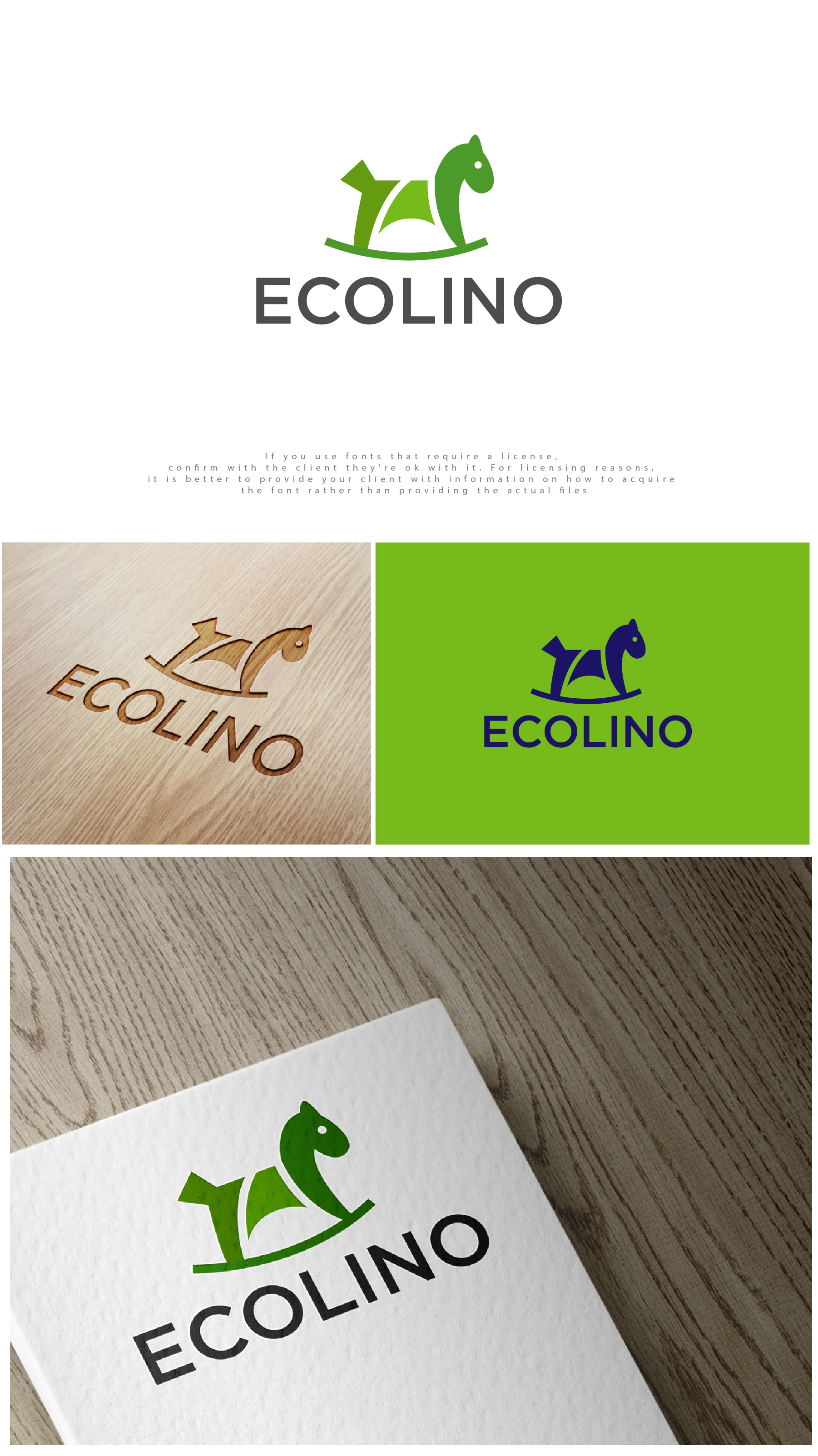Logo Design by pinkeart for EcoLino UG | Design #26036810