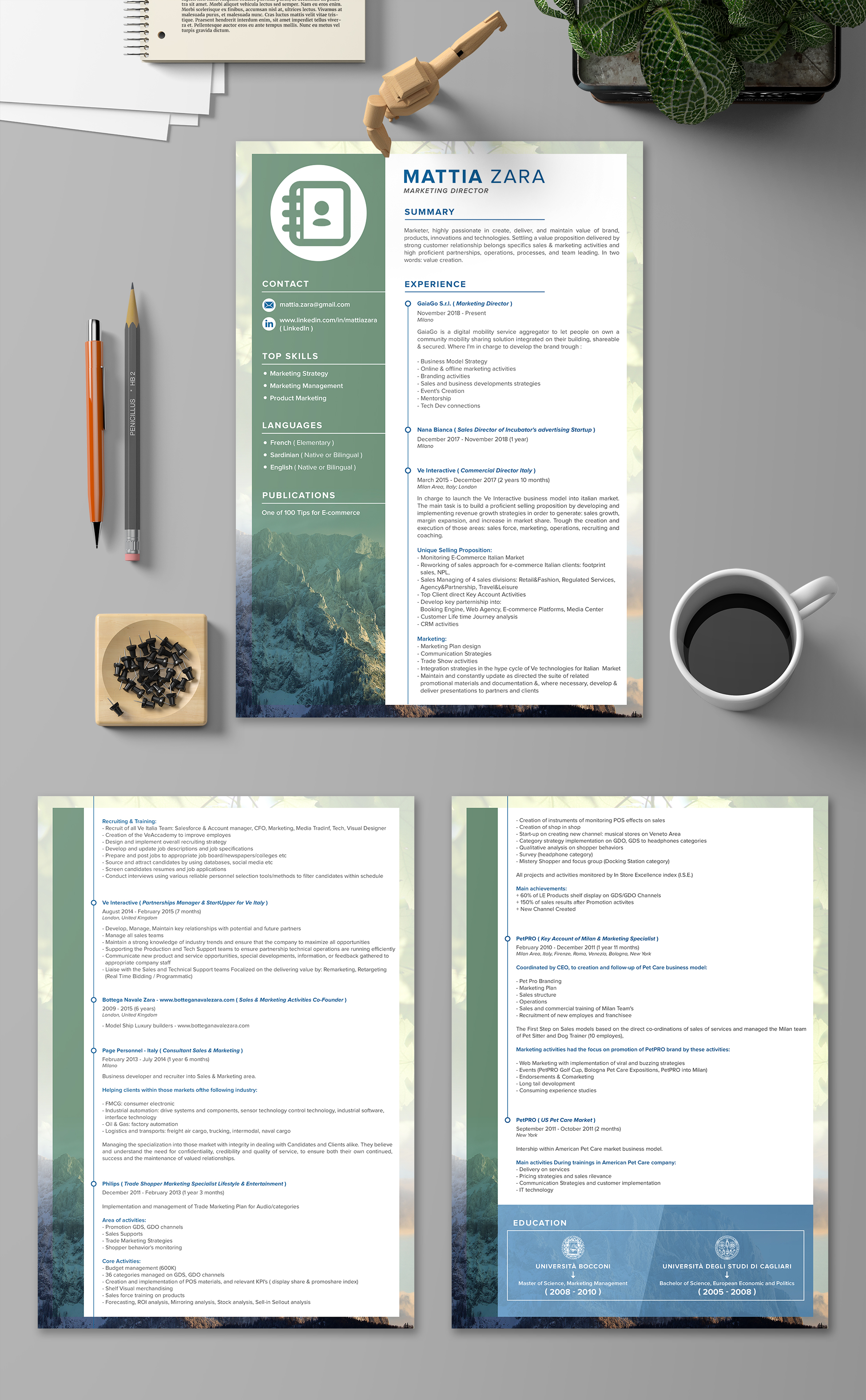 Design de CV par SAI DESIGNS pour ce projet | Design #26144085