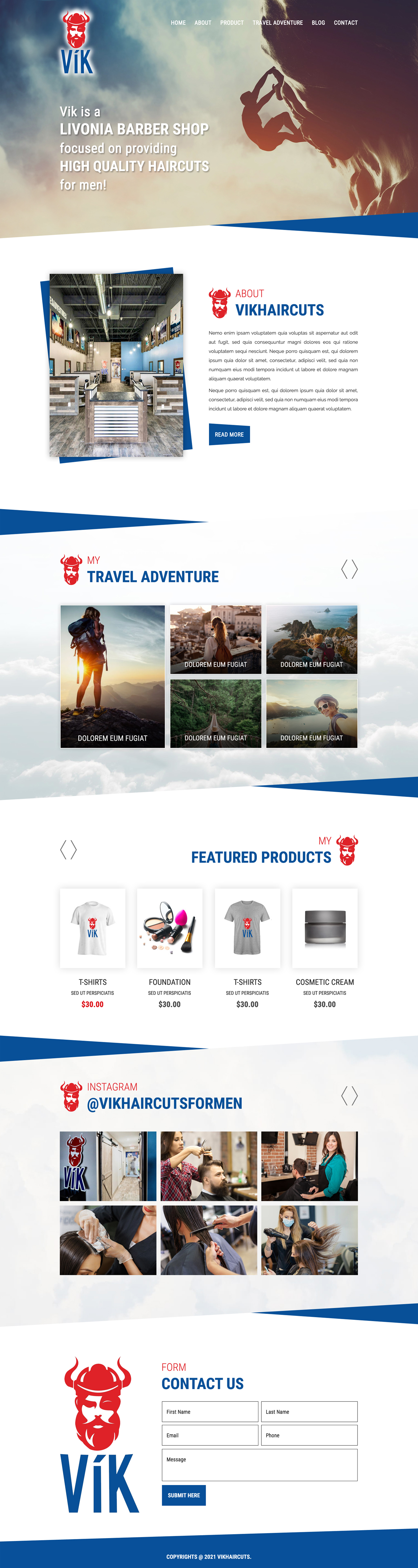 Web Design by MAZY for this project | Design #26040796