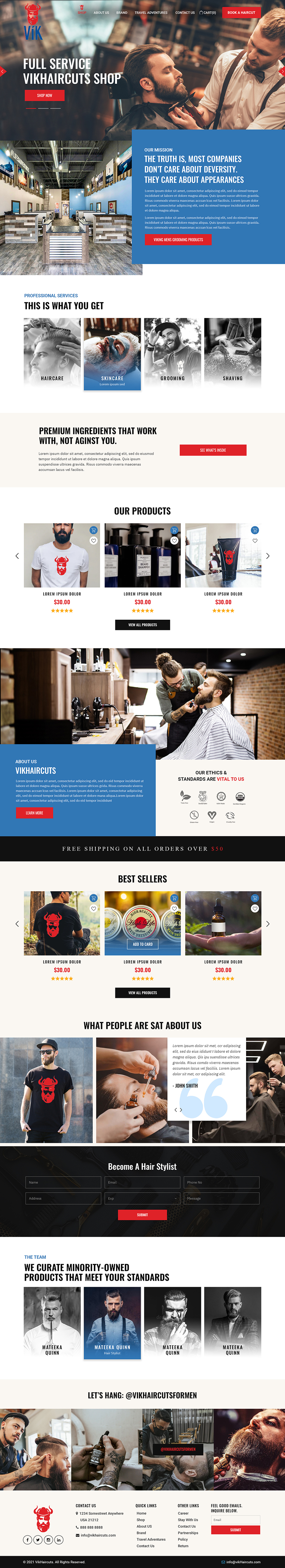 Web Design by Titan Eagle for this project | Design #26025610