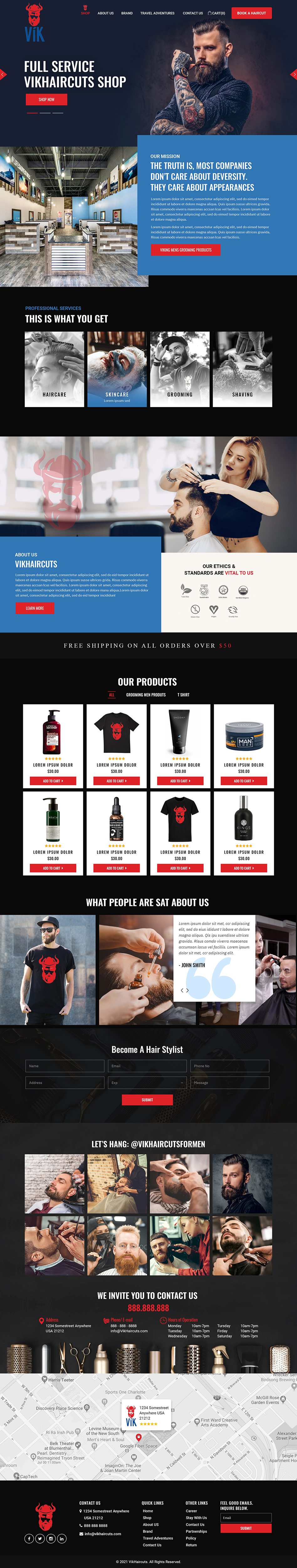 Web Design by Titan Eagle for this project | Design #26042185