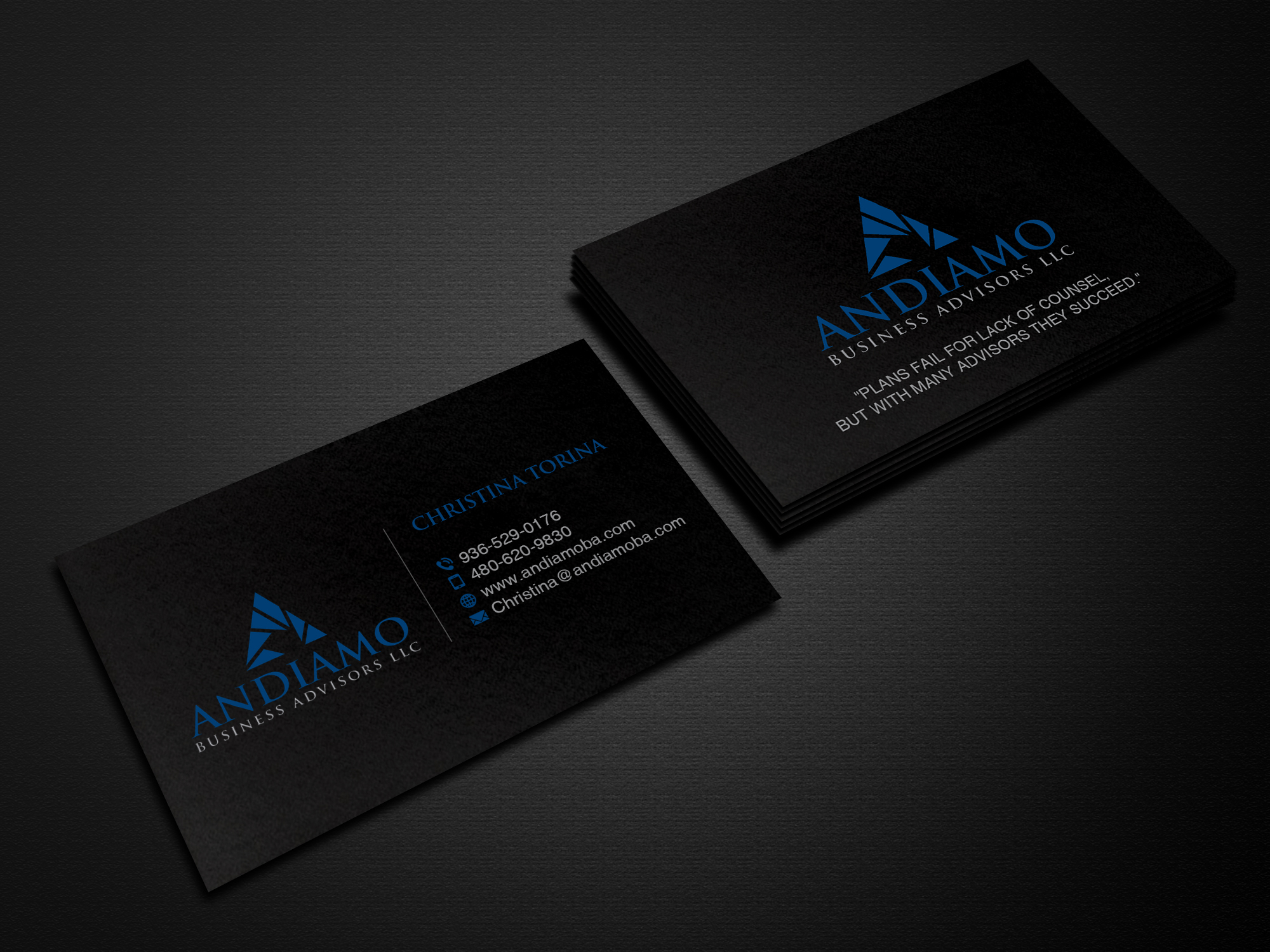 Business Card Design by Creations Box 2015 for this project | Design #26024180