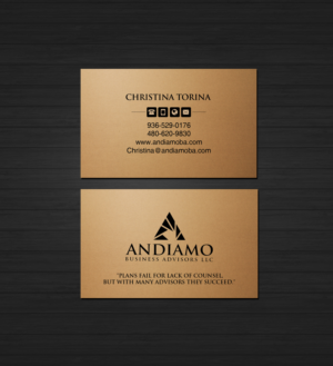 Visitenkarten-Design von Creations Box 2015 für dieses Projekt | Design: #26030823