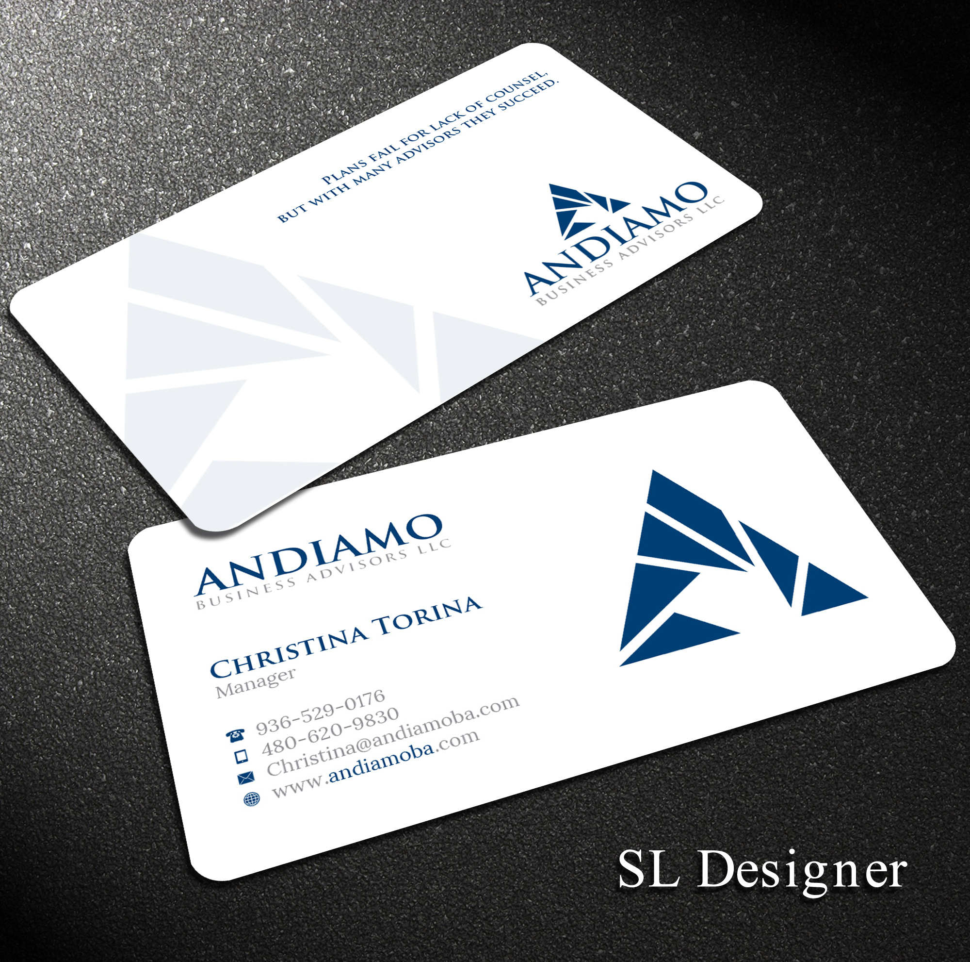 Visitenkarten-Design von SL Designer für dieses Projekt | Design #26022106
