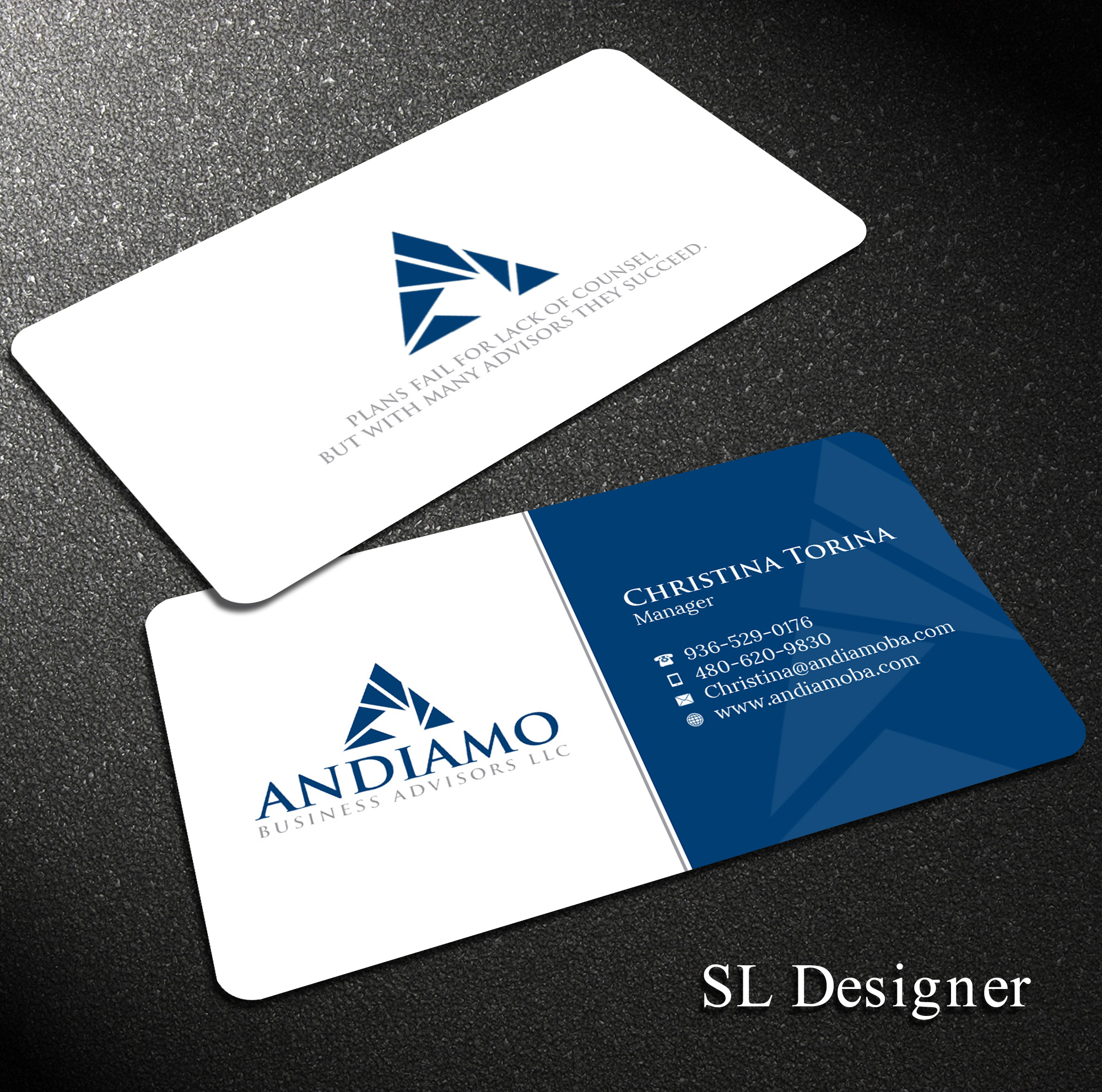 Business Card Design by SL Designer for this project | Design #26022109
