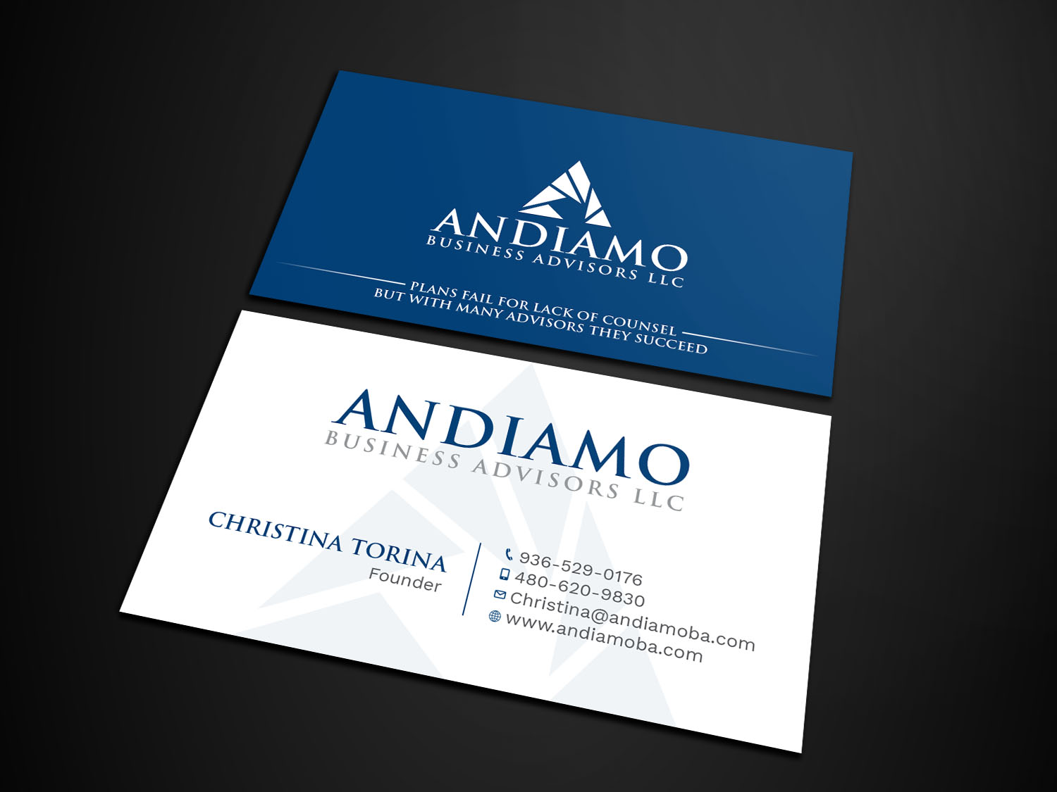 Diseño de Tarjeta de Presentación por Tripti Ranjan Gain para este proyecto | Diseño #26022986