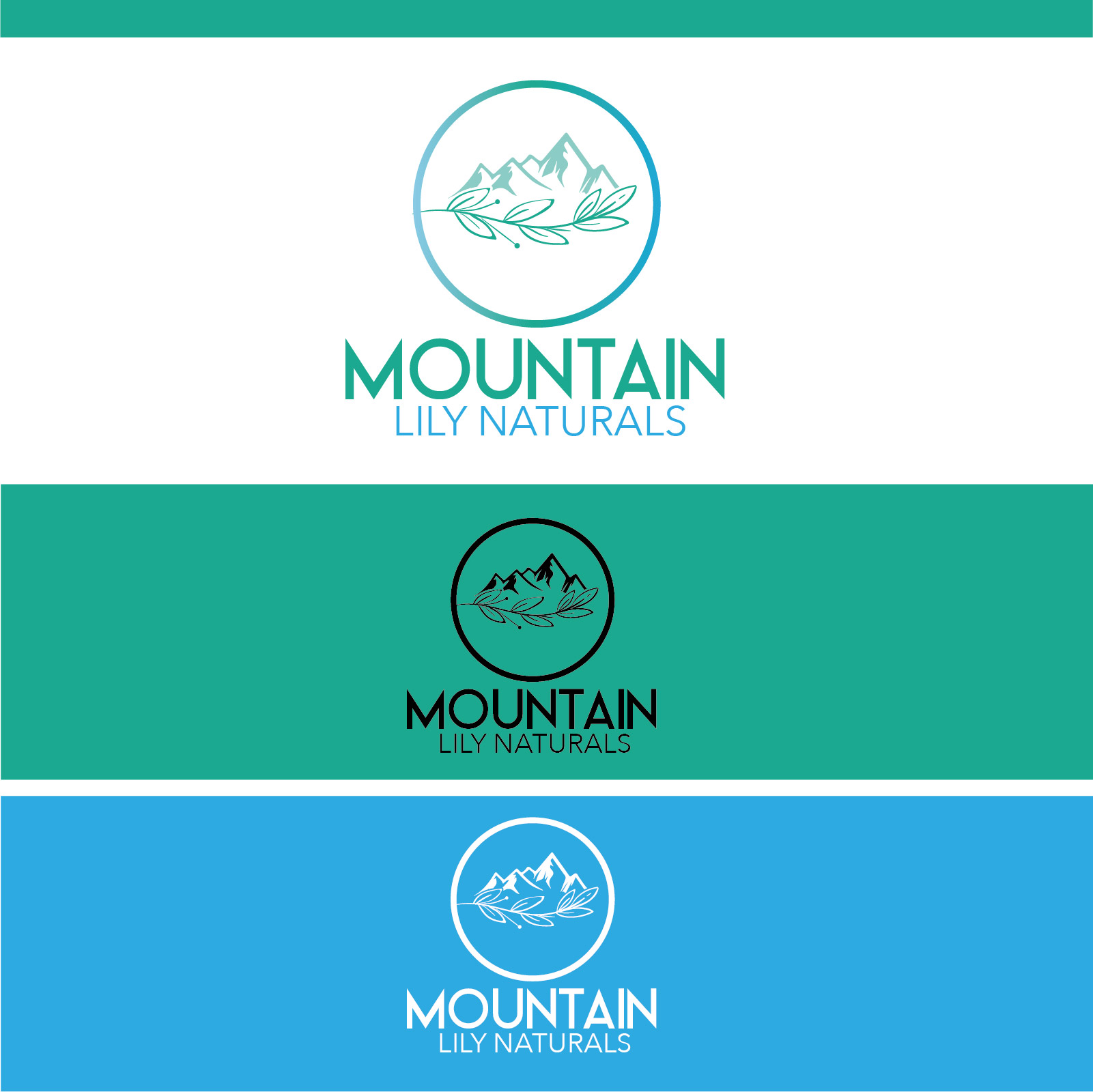 Logo-Design von EnriqueF für Mountain Lily Naturals | Design #26055587