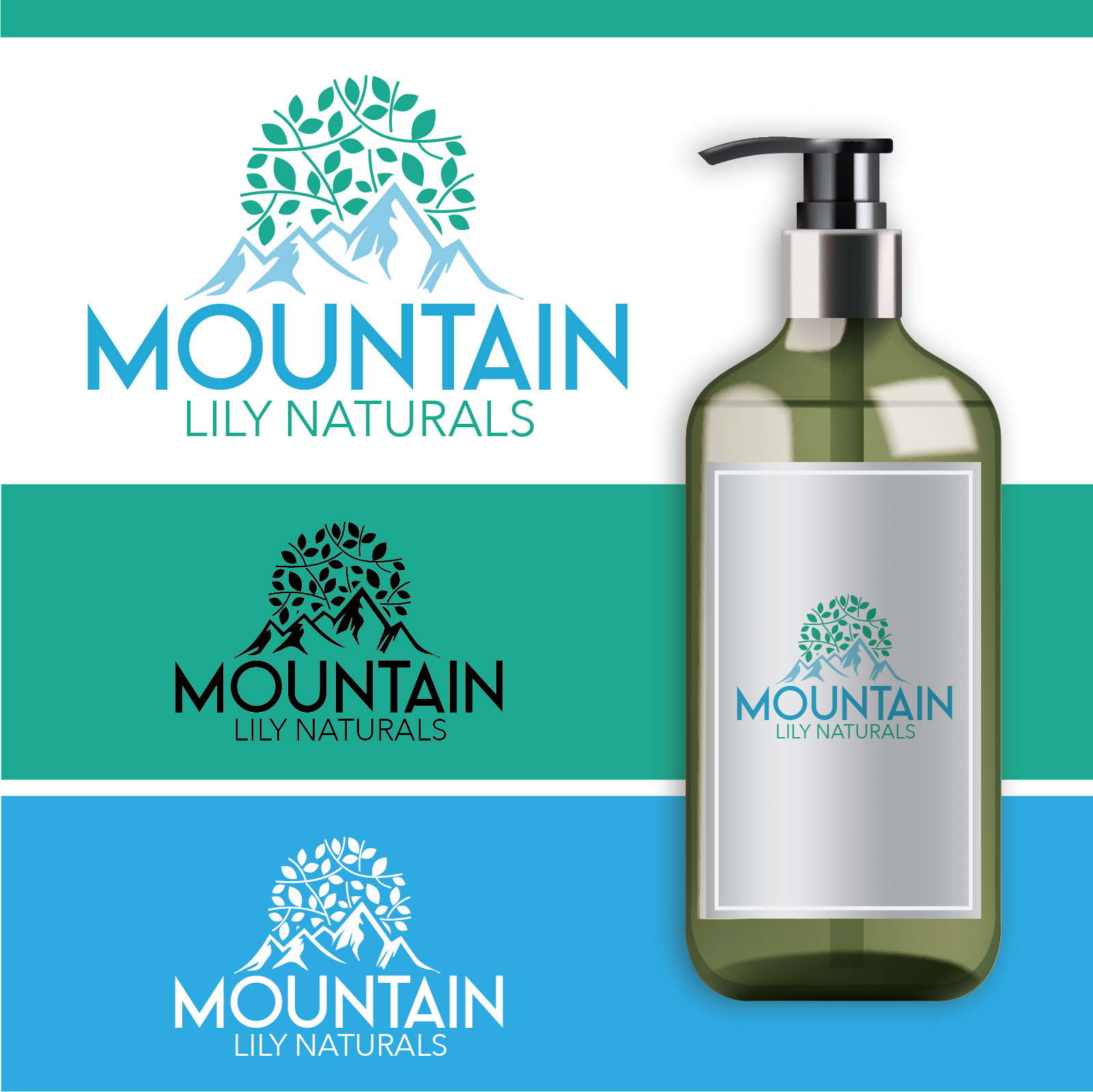 Logo-Design von EnriqueF für Mountain Lily Naturals | Design #26055736