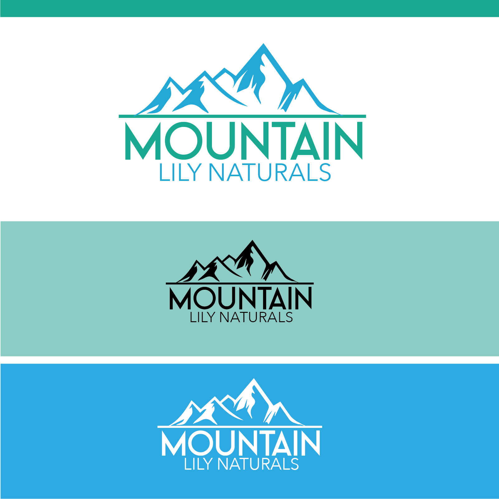 Logo Design by EnriqueF for Mountain Lily Naturals | Design #26055744