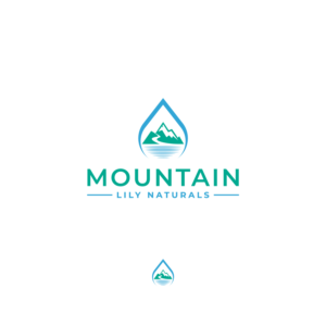 Logo Design by pinkeart for Mountain Lily Naturals | Design: #26036689