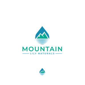 Logo Design by pinkeart for Mountain Lily Naturals | Design: #26036691