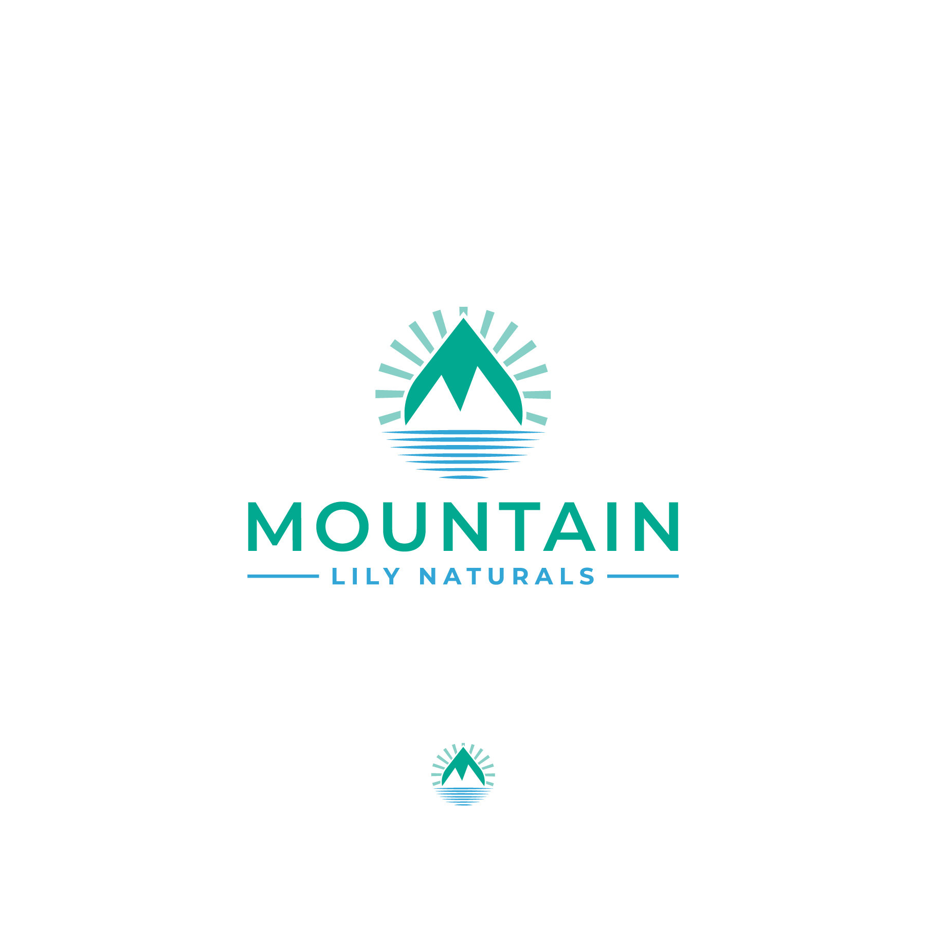 Logo Design by pinkeart for Mountain Lily Naturals | Design #26036692