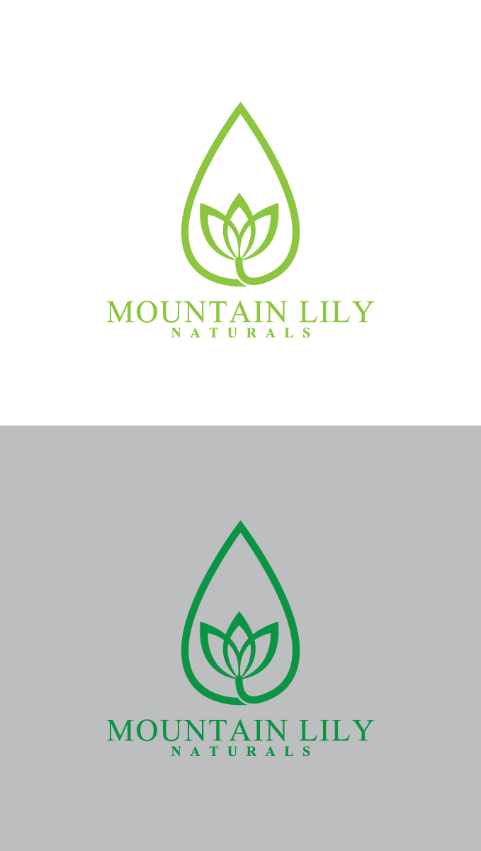 Logo Design by FireflyArt for Mountain Lily Naturals | Design #26022039