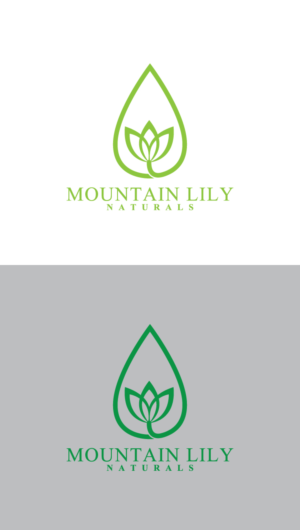 Logo Design by FireflyArt for Mountain Lily Naturals | Design: #26022039