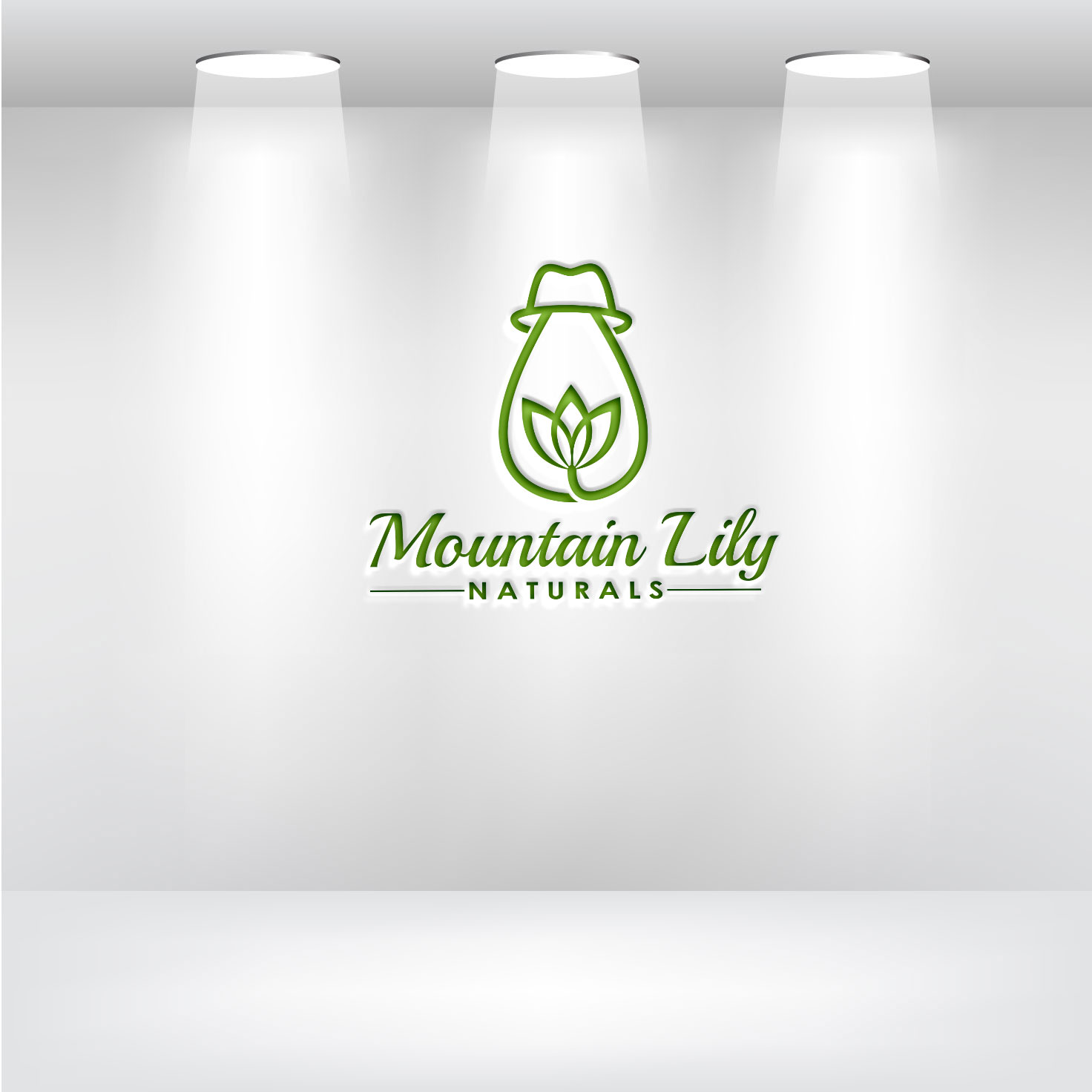 Logo Design by FireflyArt for Mountain Lily Naturals | Design #26022901