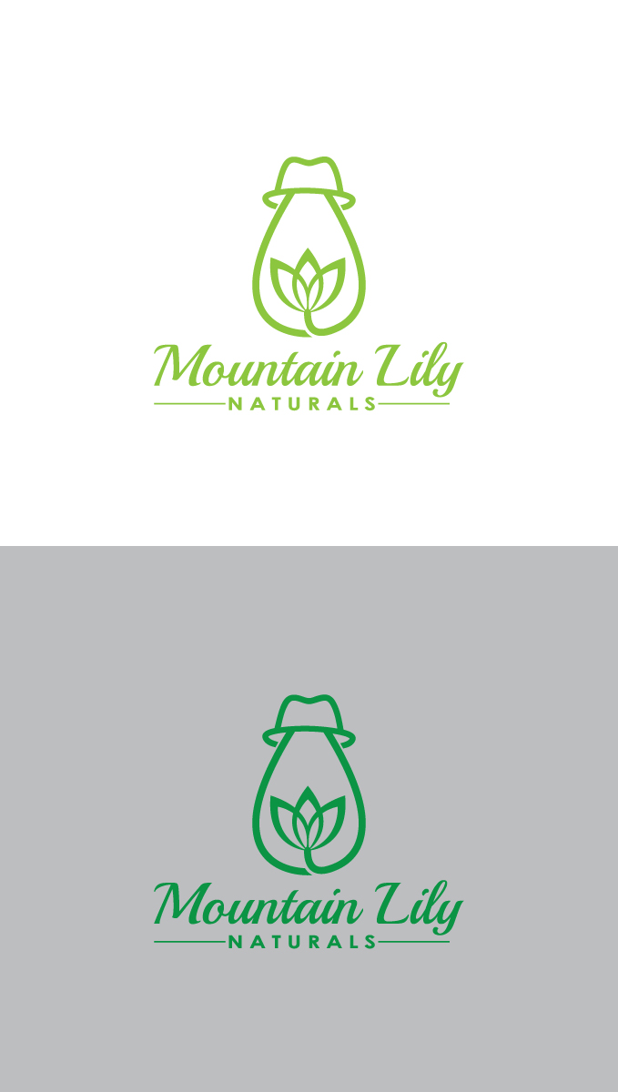Logo Design by FireflyArt for Mountain Lily Naturals | Design #26022902