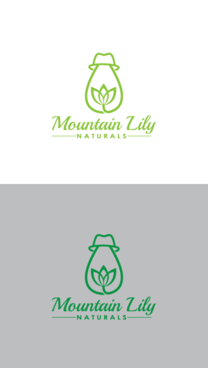 Logo Design by FireflyArt for Mountain Lily Naturals | Design: #26022902