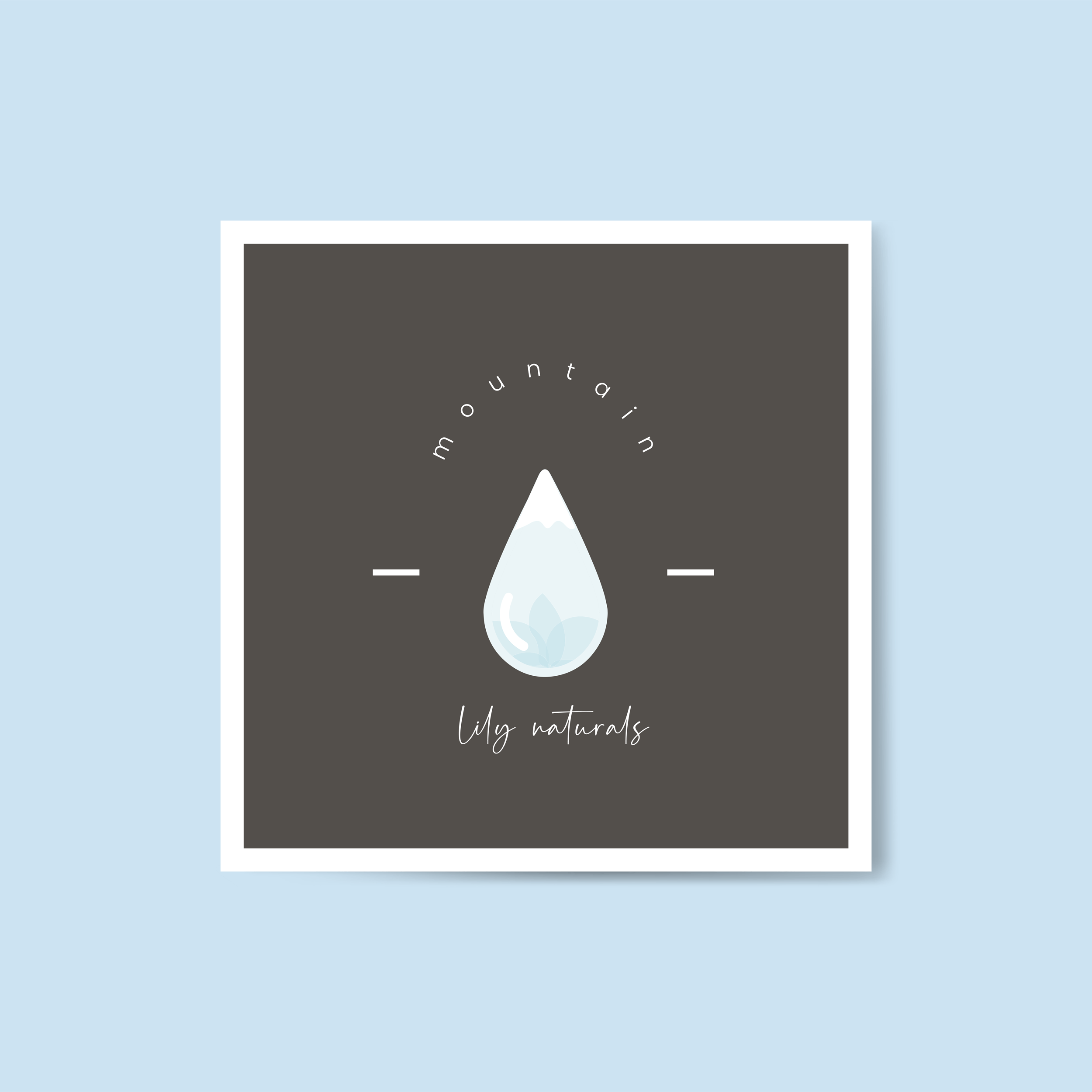 Logo Design by zaria. for Mountain Lily Naturals | Design #26025773
