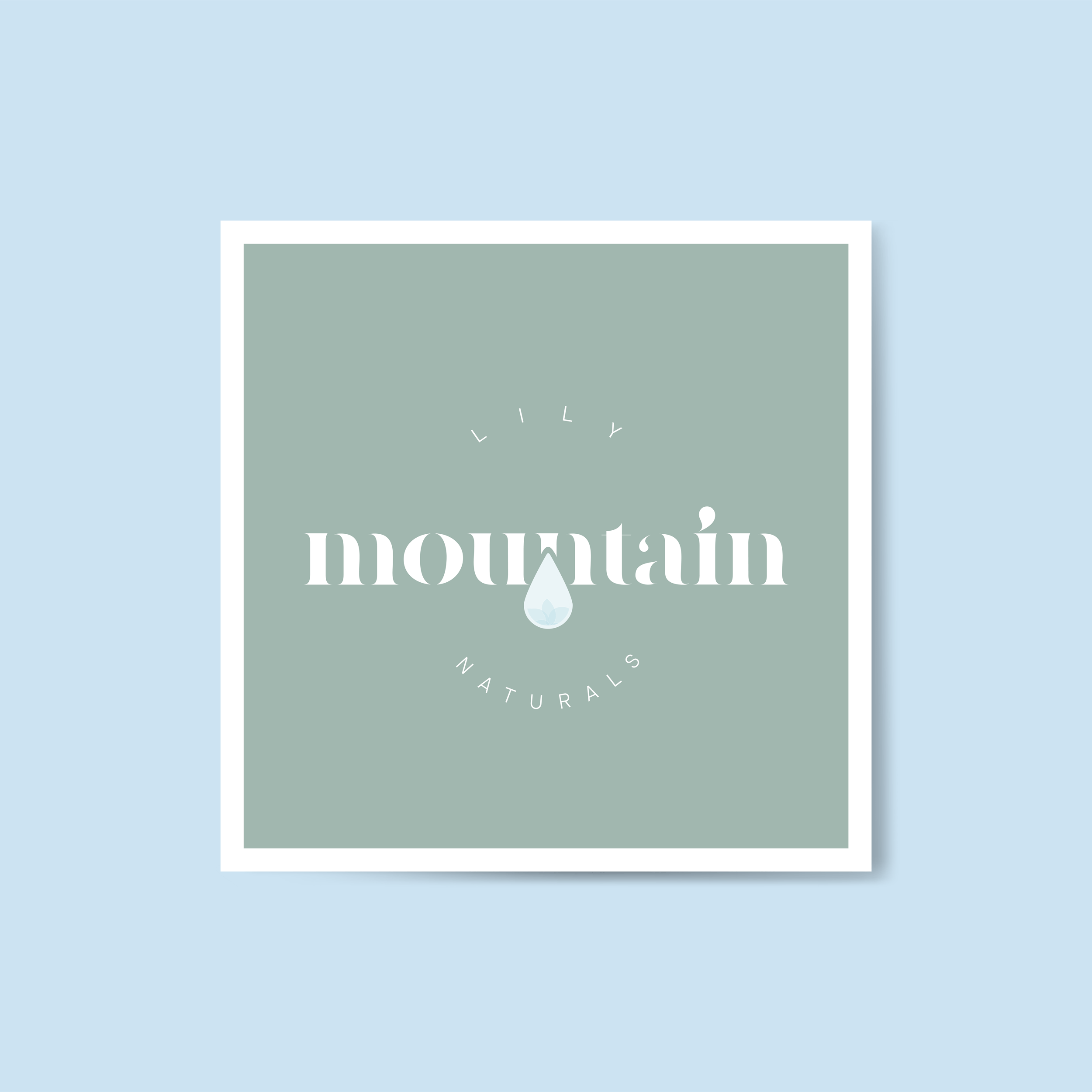 Logo Design by zaria. for Mountain Lily Naturals | Design #26025774