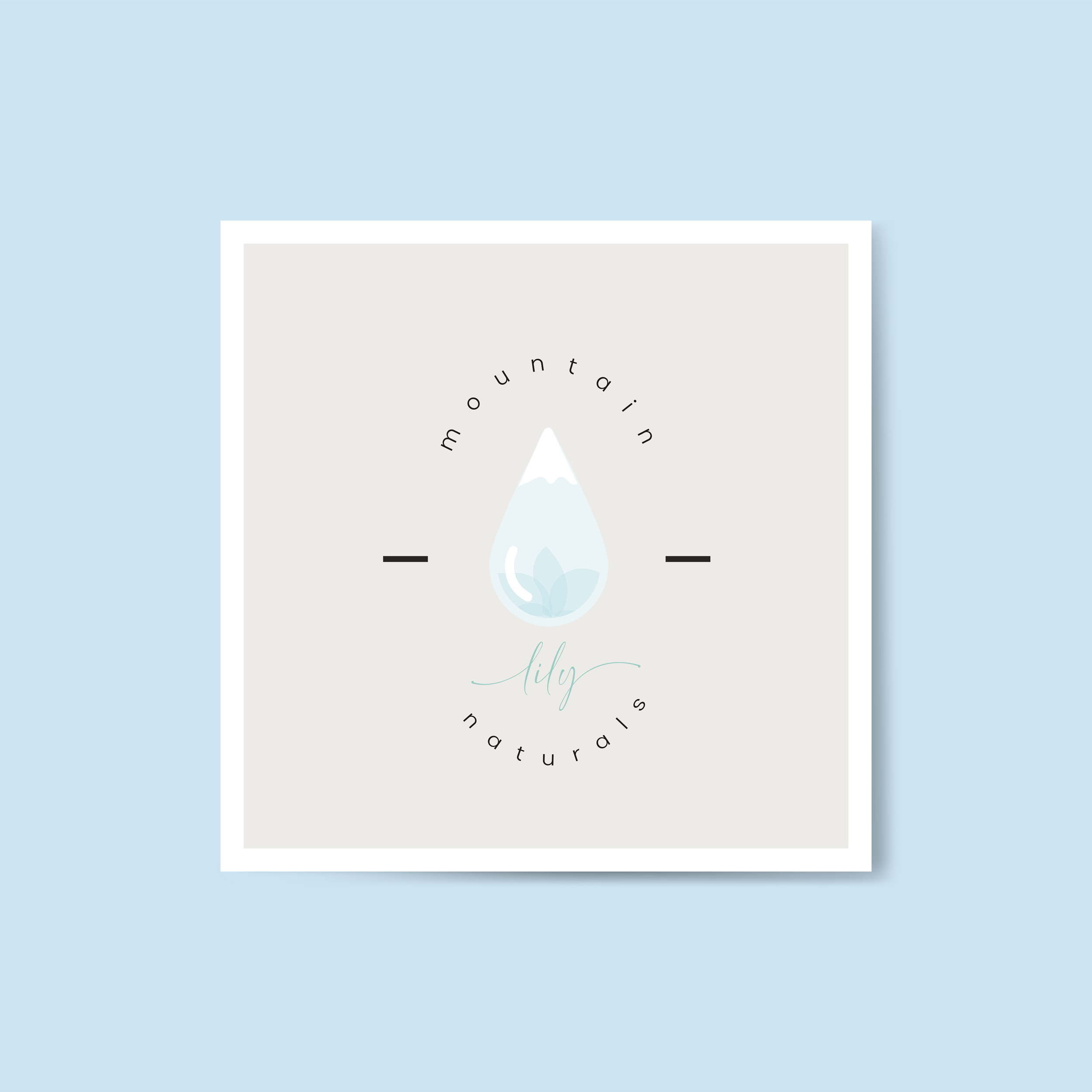 Logo Design by zaria. for Mountain Lily Naturals | Design #26025777