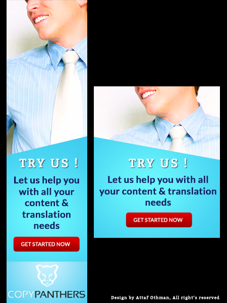 Banner-Design von Attaf Othman für Panter Tercumanlik | Design #3034836