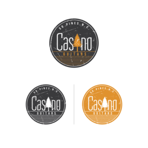 Badge/Icon to match guitar shop logo | Design Graphique par atularts