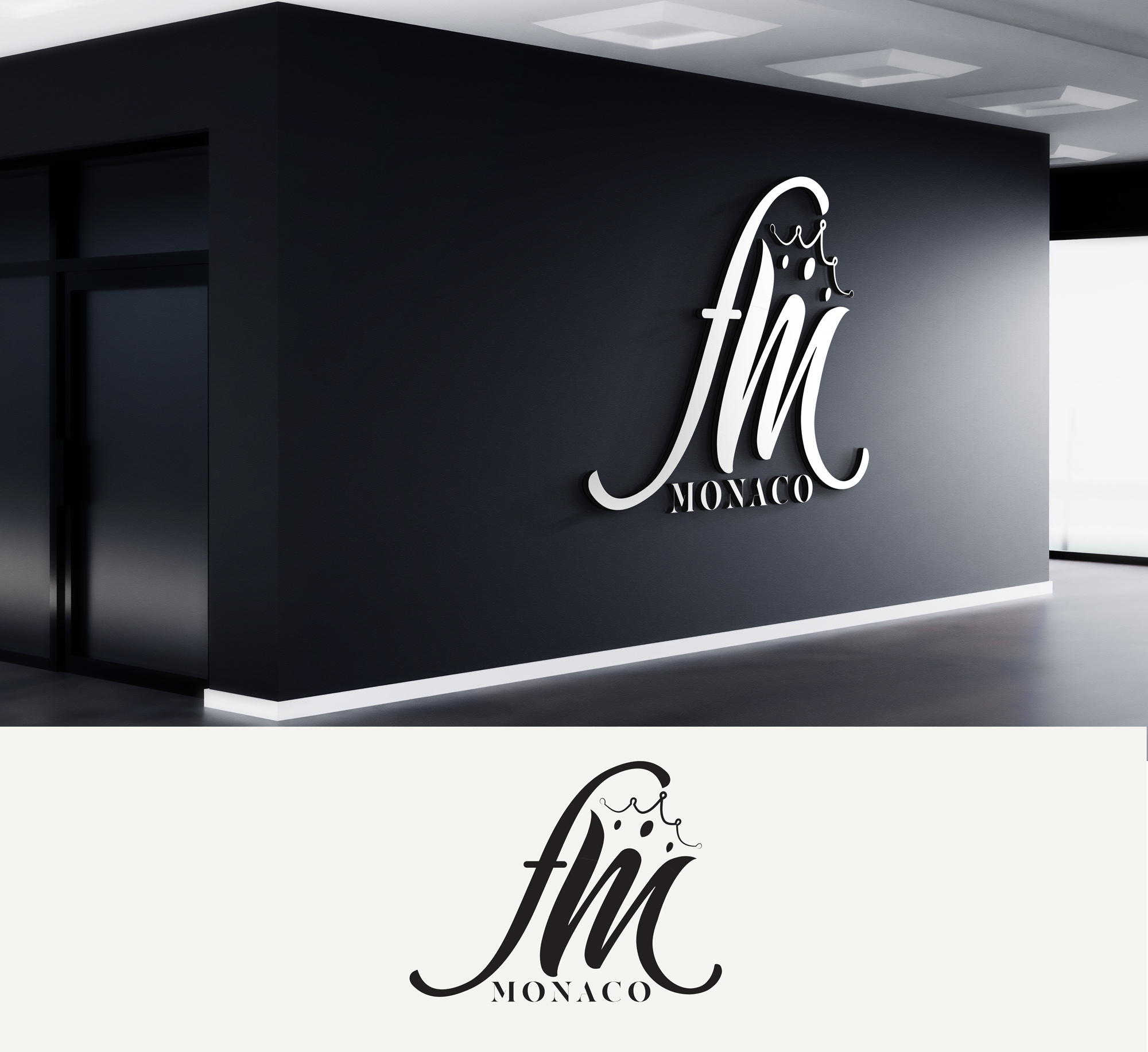 Logo-Design von Juli creation für FM cosmetics Monaco  | Design #26024449