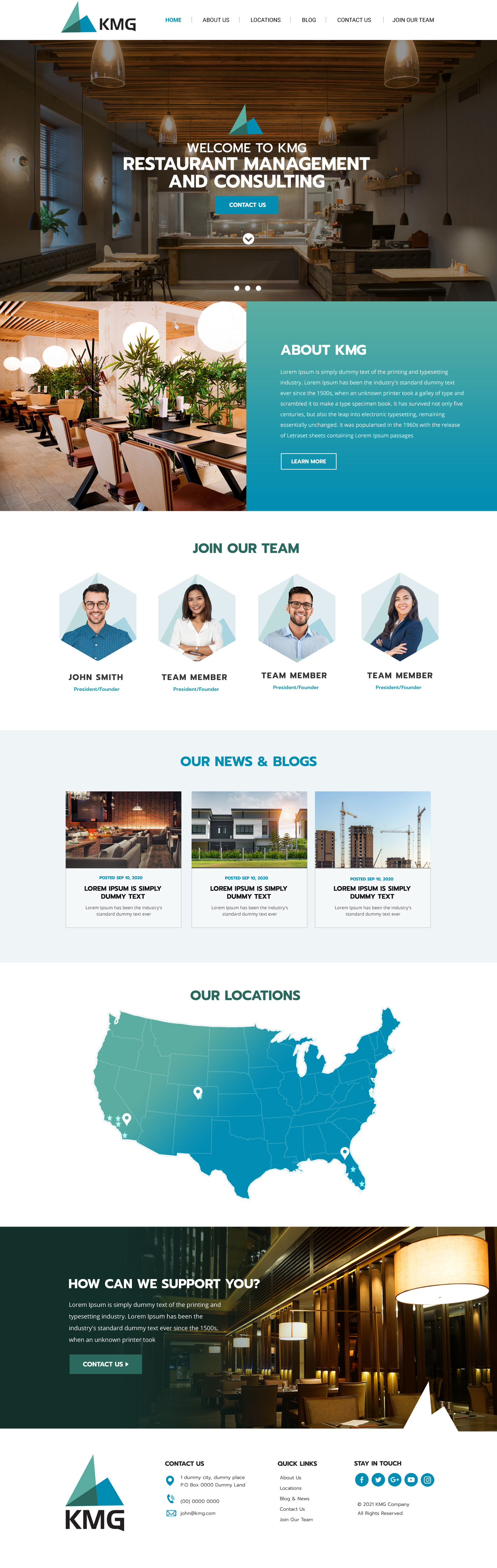 Web Design by Blue Sparrow for KMG LLC | Design #26035132